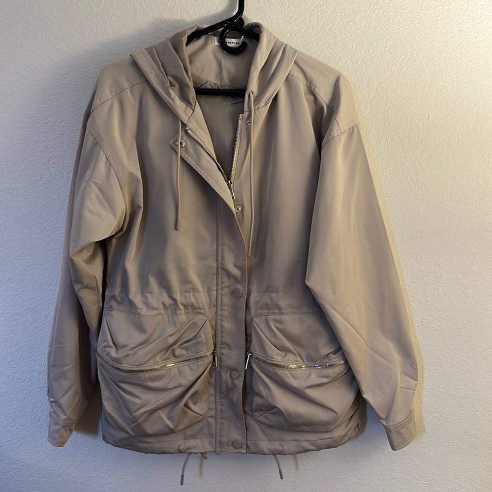 Good American rain jacket